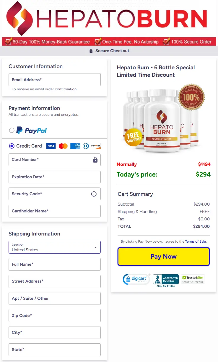 hepatoburn-secure-checkout-page